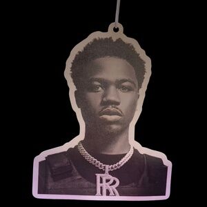 Roddy Ricch Custom Car Air Freshener | Fresh Aura Merch | New Car Scent